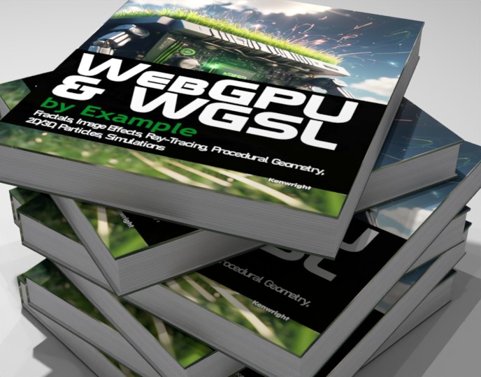 WebGPU and WGSL by Example: Fractals, Image Effects, Ray-Tracing, Procedural Geometry, 2D/3D, Particles, Simulations (Paperback)